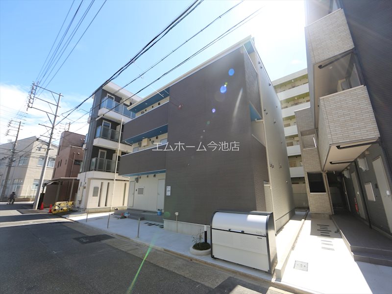 建物外観　外観　光インターネット無料　TVモニターホン完備