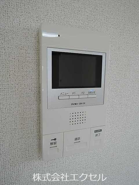 セキュリティ　来訪者の姿を確認できます。