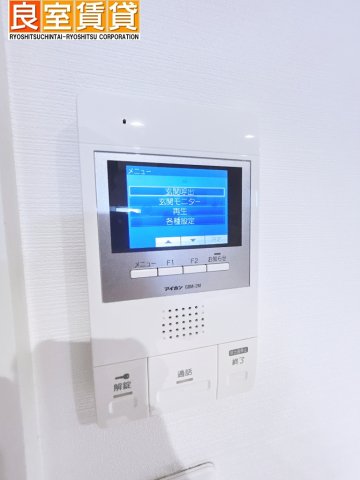 セキュリティ　モニター付きインターホン