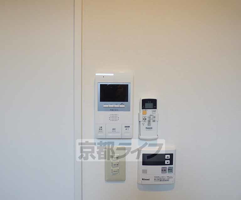 セキュリティ　モニター付きなので防犯面も安心です。