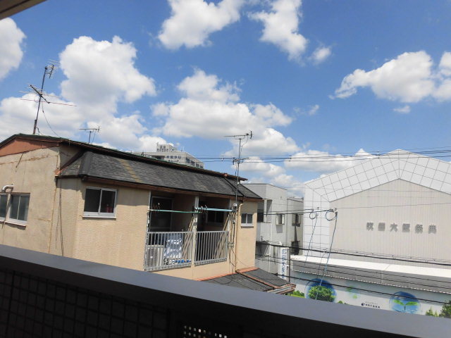 眺望　バルコニーからの眺望です