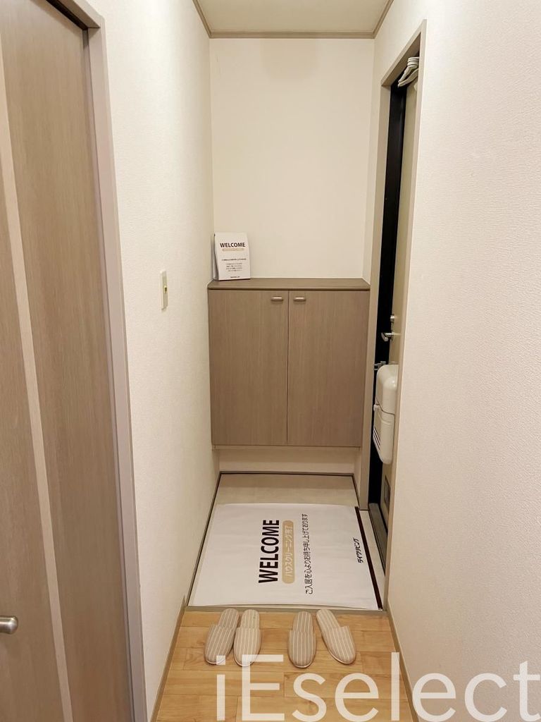 玄関　シューズボックス付きの玄関！