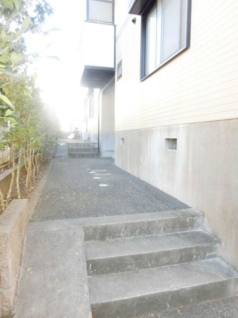 エントランス　建物内へのアプローチ