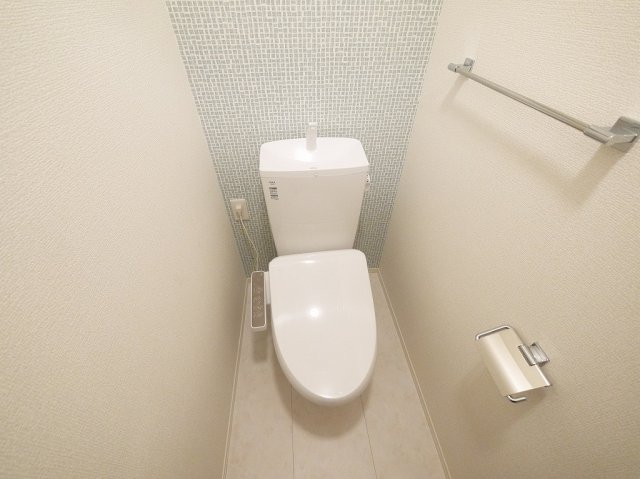 トイレ　ゆったりとした空間のトイレです