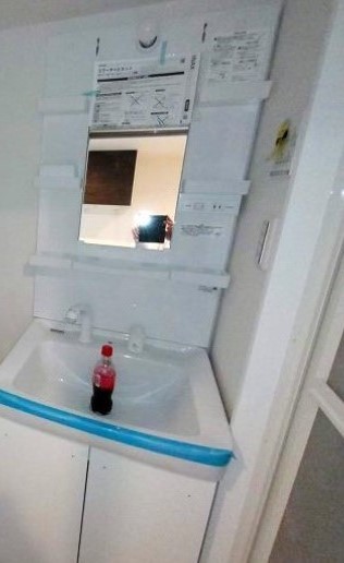 洗面設備　※同シリーズ施工　別物件