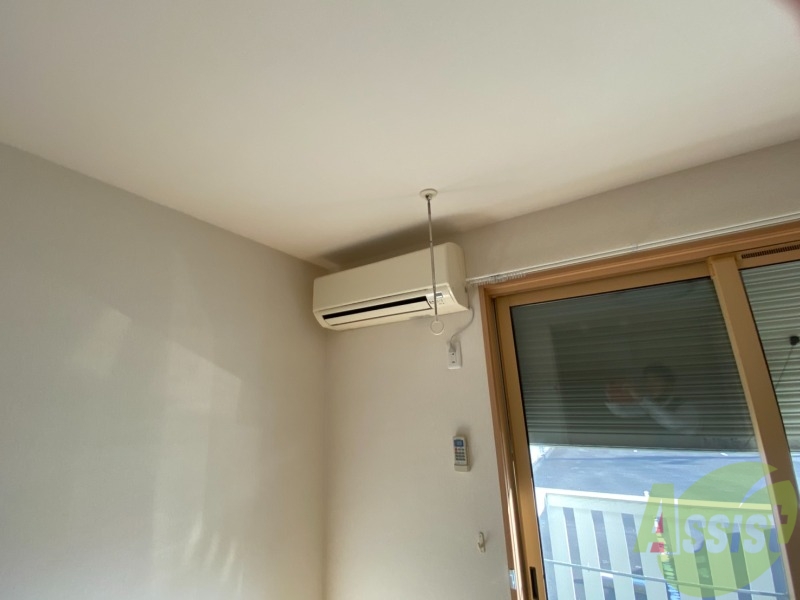 その他設備　エアコンが付いています。時期に関係なく使うことが出来ます。