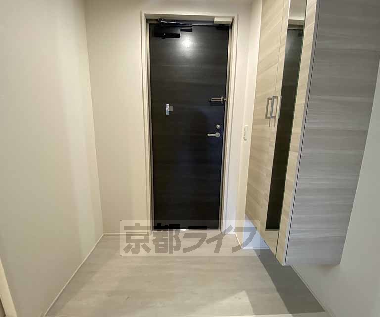 玄関　シューズボックス付きの玄関