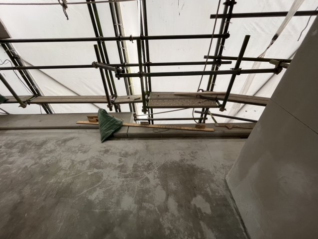 バルコニー　陽当たり良好なバルコニーです