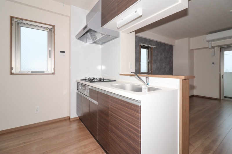 キッチン　図面と現状に相違がある場合には現状を優先