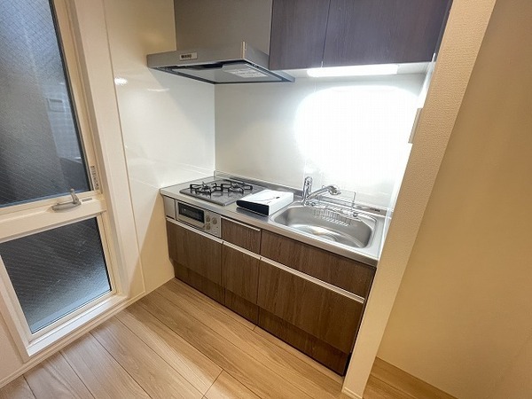 キッチン　２口ガスコンロ！