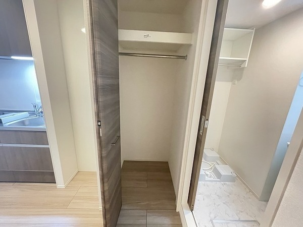 収納　クローゼット！