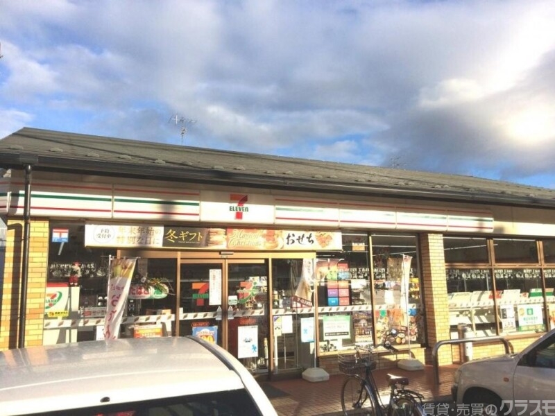 コンビニ　セブンイレブン京都大宮総門口店（コンビニ）まで489m