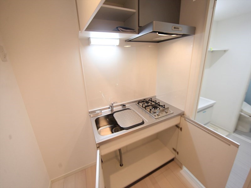 キッチン　システムキッチン（ガス2口コンロ付）
