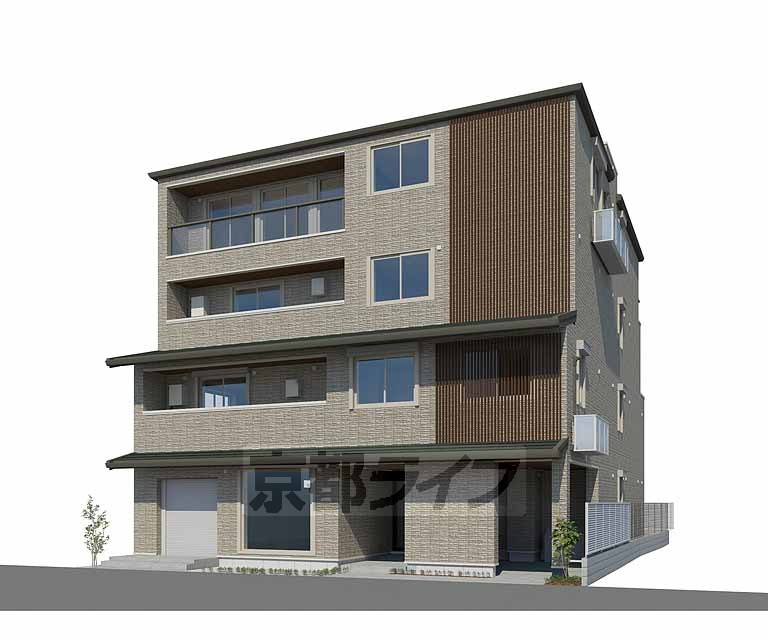 建物外観　予想図、・完成予想図