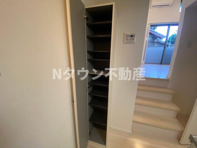 収納　収納があります