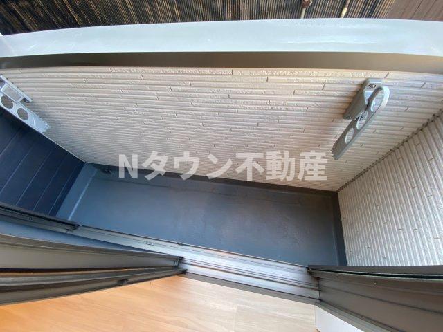 バルコニー　落ち着いた時間を過ごせるバルコニーです