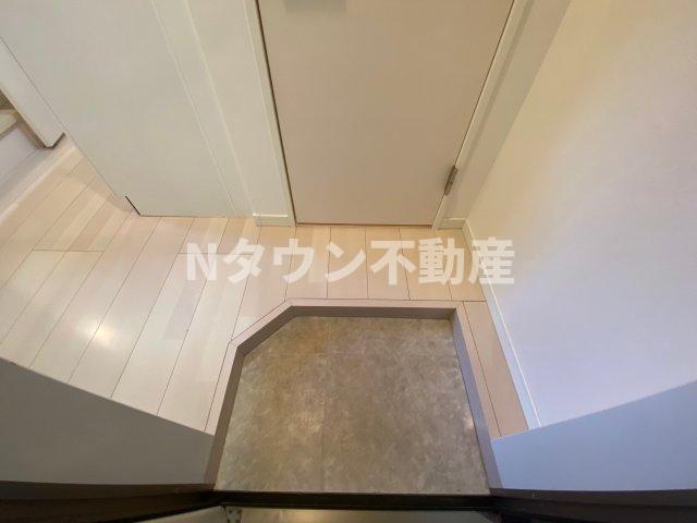 玄関　明るい玄関です