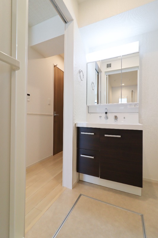 洗面設備　図面と現状に相違がある場合には現状を優先