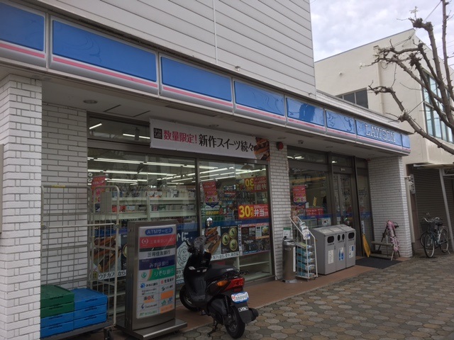 コンビニ　ローソン 西新町店（コンビニ）まで415m
