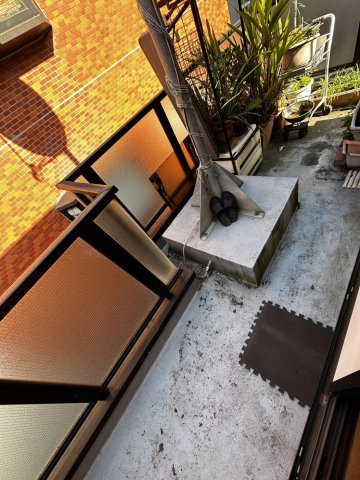 バルコニー　バルコニーがあります