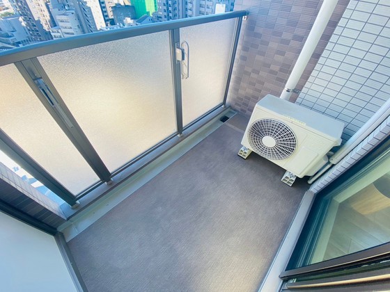 バルコニー　※別部屋の写真です