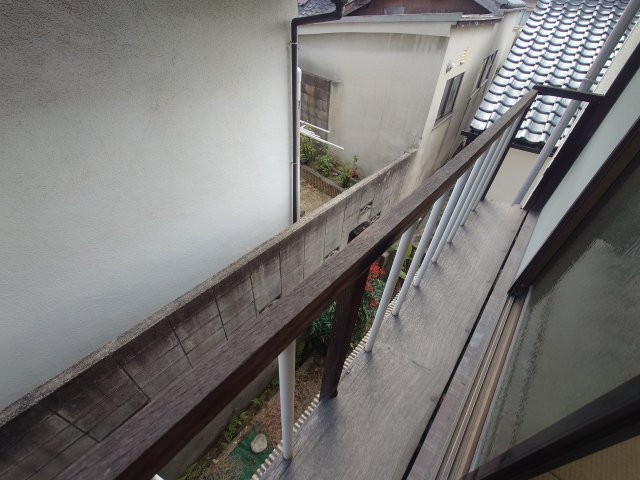 バルコニー　別号室の写真です。