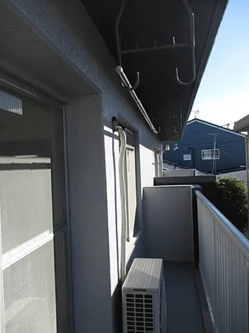 バルコニー　広々としたバルコニーです