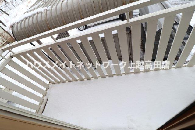 バルコニー　バルコニー（間取り反転タイプ102号室参考画像となります。）