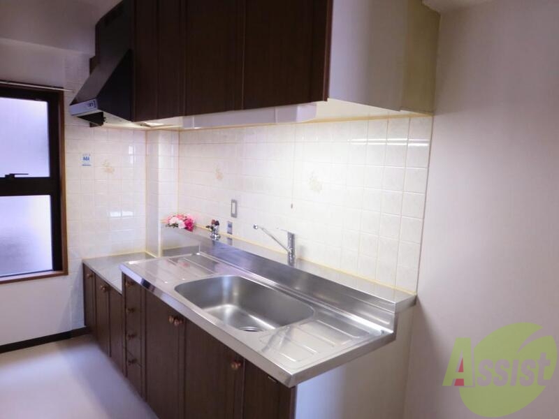 キッチン　お好きなコンロが置けます３つ口でも２つ口でもＯＫ