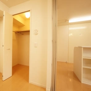 収納　ウォークインクローゼット