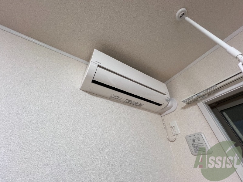 その他設備　エアコンも設置されております。毎日快適に過ごせそうですね。