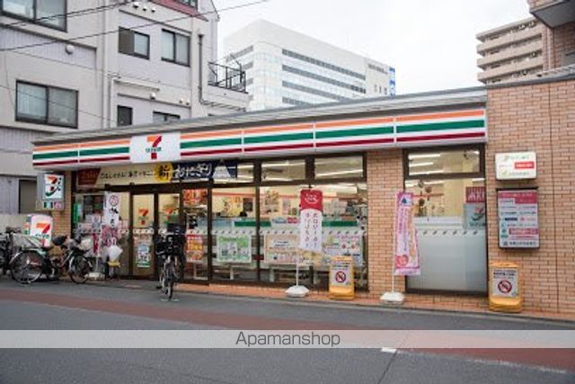 コンビニ　セブン-イレブン 不動前駅東店（コンビニ）まで502m