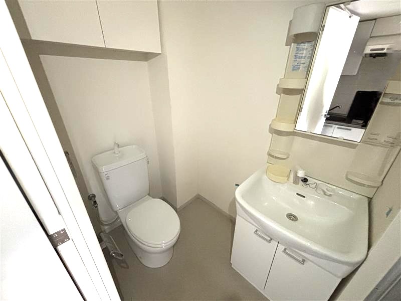 洗面設備　別部屋の参考となります