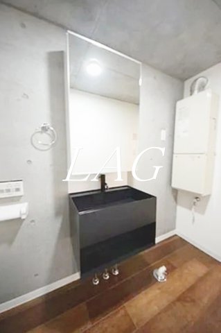 洗面設備　洗面台です。