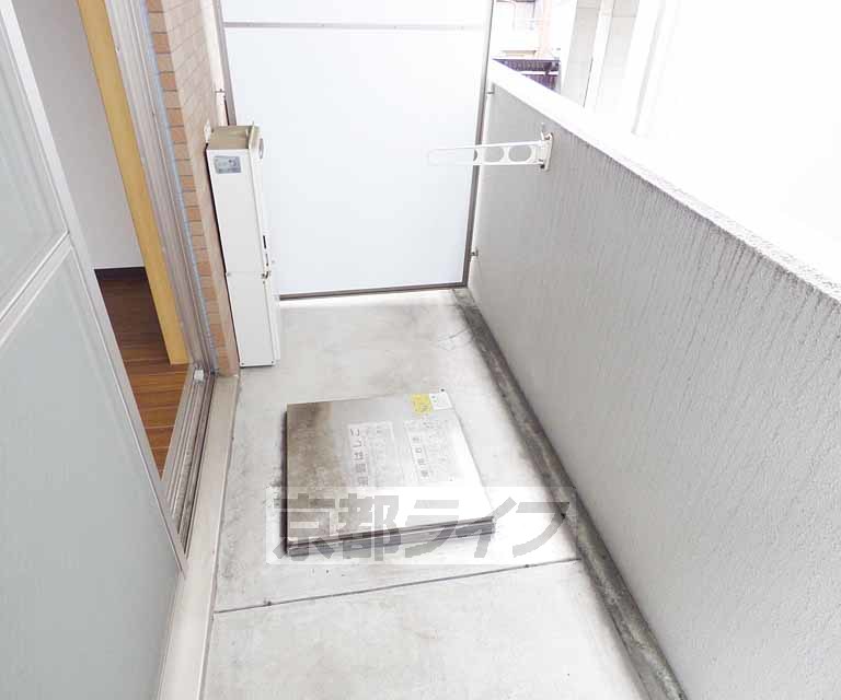 バルコニー　日当たり良好。