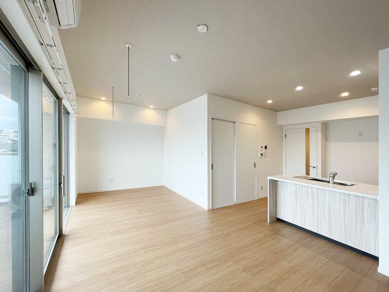 居室・リビング　LDKはカウンターキッチンとなります