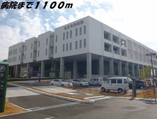 病院　あま市民病院（病院）まで1100m