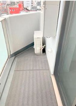 バルコニー　開放的で明るい空間を演出してくれるバルコニーです