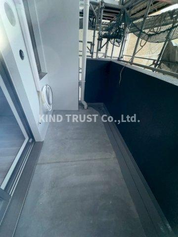 バルコニー　落ち着いた時間を過ごせるバルコニーです