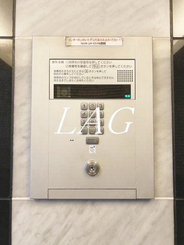 セキュリティ　オートロックです。