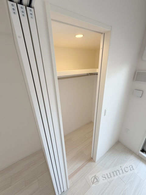 収納　たっぷりと収納できるクローゼット♪♪