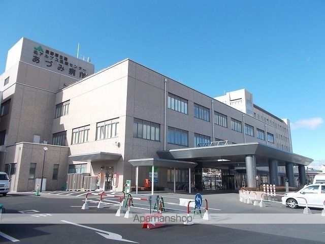 病院　北アルプス医療センタあづみ病院（病院）まで3300m