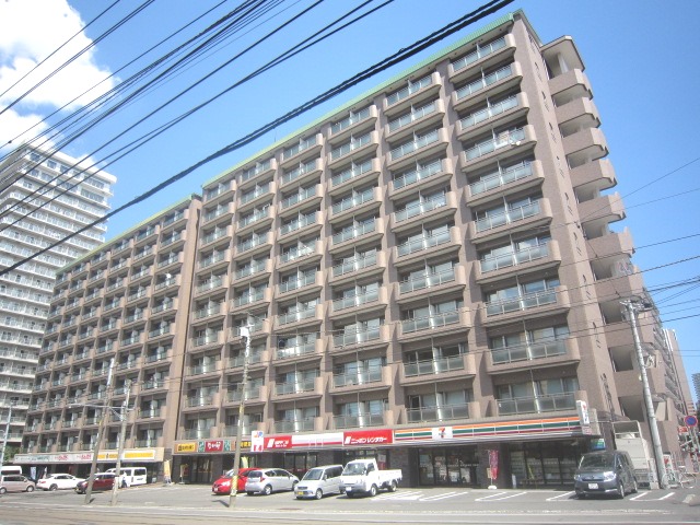 建物外観　家具家電付の定番物件！エアコン付き！