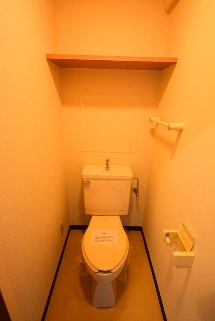 トイレ　同物件別部屋写真