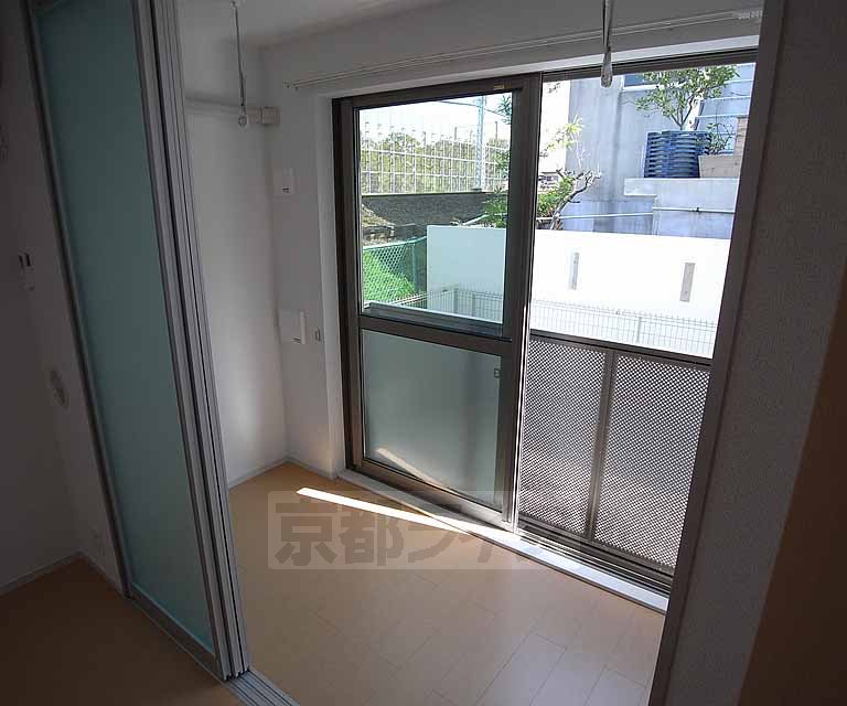 バルコニー　雨の日でも心配無し