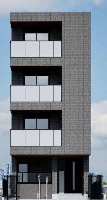 建物外観　完成パース