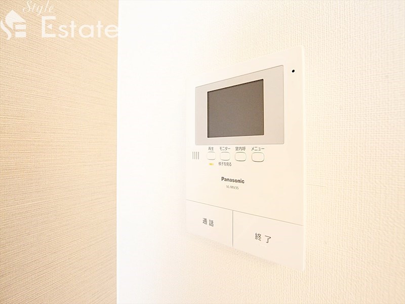 セキュリティ　モニター付きインターホン