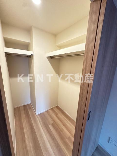 収納　大きなスペースがあり、収納には困りません