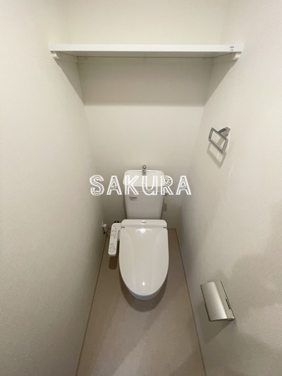 トイレ　嬉しい温水洗浄便座♪