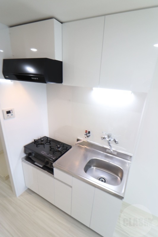 キッチン　収納豊富なキッチン